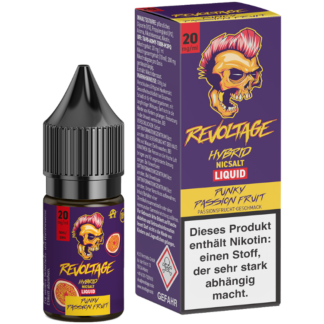 Revoltage - Punky Passion Fruit - Hybrid Nikotinsalz Liquid 20 mg/ml 15er Packung