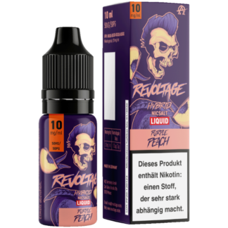 Revoltage - Purple Peach - Hybrid Nikotinsalz Liquid 10 mg/ml 15er Packung