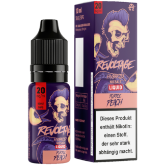 Revoltage - Purple Peach - Hybrid Nikotinsalz Liquid 20 mg/ml 15er Packung
