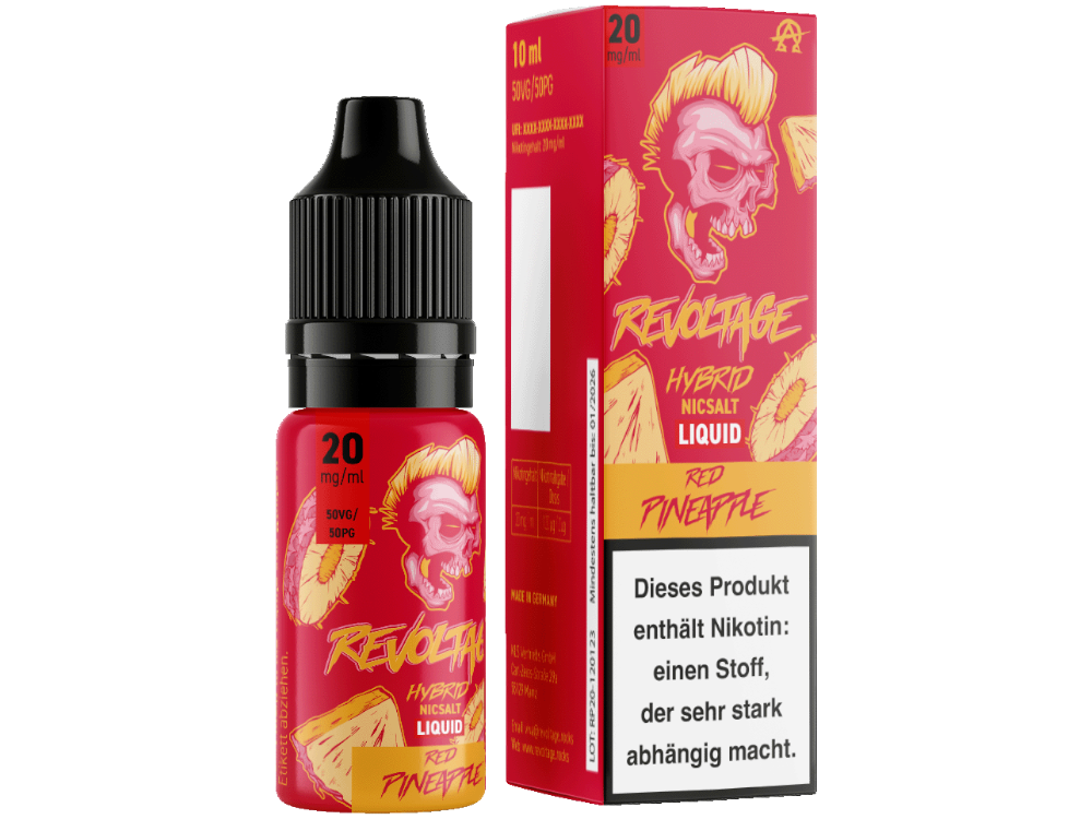Revoltage - Red Pineapple - Hybrid Nikotinsalz Liquid 20 mg/ml 15er Packung