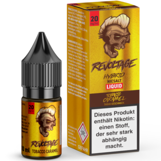 Revoltage - Tobacco Caramel - Hybrid Nikotinsalz Liquid 20 mg/ml 15er Packung