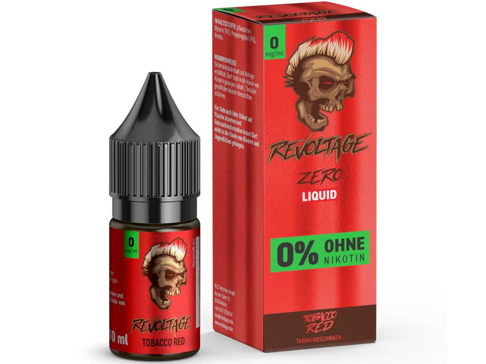 Revoltage - Tobacco Red - Hybrid Nikotinsalz Liquid 0 mg/ml