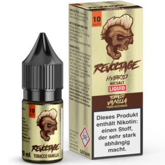 Revoltage - Tobacco Vanilla - Hybrid Nikotinsalz Liquid 10 mg/ml 15er Packung