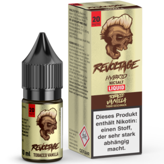 Revoltage - Tobacco Vanilla - Hybrid Nikotinsalz Liquid 20 mg/ml 15er Packung