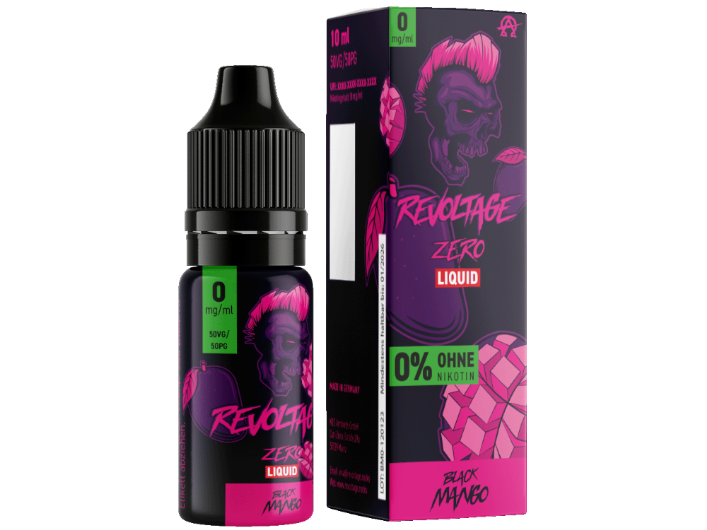 Revoltage - Black Mango - Hybrid Nikotinsalz Liquid 0 mg/ml
