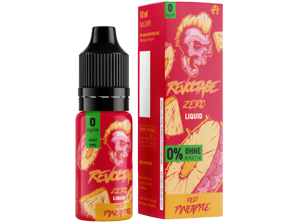 Revoltage - Red Pineapple - Hybrid Nikotinsalz Liquid 0 mg/ml 15er Packung