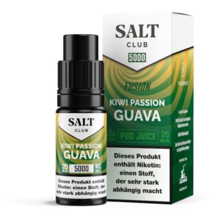 Salt Club - 5000 - Kiwi Passion Guava Nikotinsalz Liquid 20 mg/ml