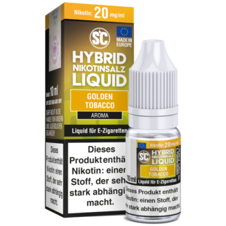 SC - Golden Tobacco - Hybrid Nikotinsalz Liquid 10 mg/ml
