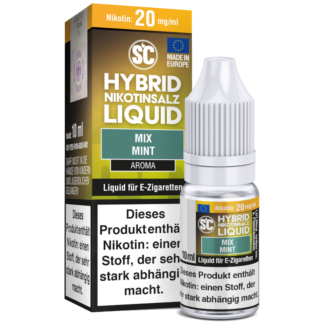 SC - Mix Mint - Hybrid Nikotinsalz Liquid 5 mg/ml 10er Packung