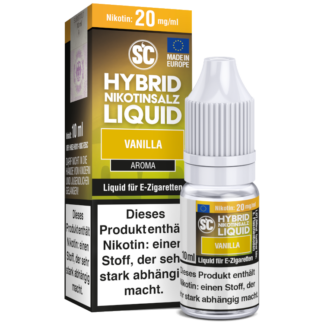 SC - Vanilla - Hybrid Nikotinsalz Liquid 10 mg/ml 10er Packung