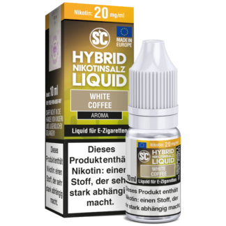SC - White Coffee - Hybrid Nikotinsalz Liquid 5 mg/ml 10er Packung