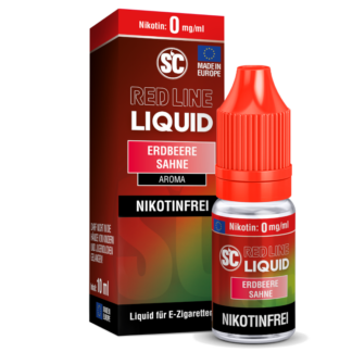 SC - Red Line - Erdbeere Sahne - Nikotinsalz Liquid 0 mg/ml