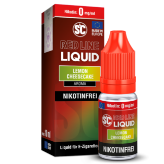 SC - Red Line - Lemon Cheesecake - Nikotinsalz Liquid 0 mg/ml