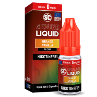SC - Red Line - Orange Vanilla - Nikotinsalz Liquid 0 mg/ml 10er Packung