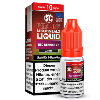 SC - Red Line - Red Berries V2 - Nikotinsalz Liquid 10 mg/ml