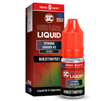 SC - Red Line - Strong Cassis V2 - Nikotinsalz Liquid 0 mg/ml