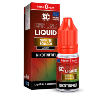SC - Red Line - Sunrise Tobacco - Nikotinsalz Liquid 0 mg/ml 10er Packung