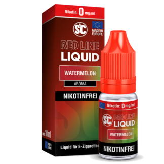 SC - Red Line - Watermelon - Nikotinsalz Liquid 0 mg/ml 10er Packung