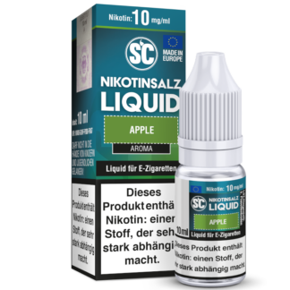 SC - Apple - Nikotinsalz Liquid 10 mg/ml 10er Packung