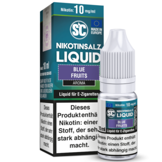 SC - Blue Fruits - Nikotinsalz Liquid 10 mg/ml 10er Packung