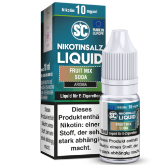SC - Fruit Mix Soda - Nikotinsalz Liquid 10 mg/ml