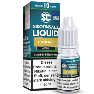 SC - Lemon Tart - Nikotinsalz Liquid 10 mg/ml 10er Packung