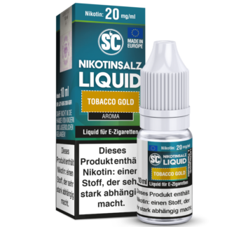 SC - Tobacco Gold - Nikotinsalz Liquid 20 mg/ml