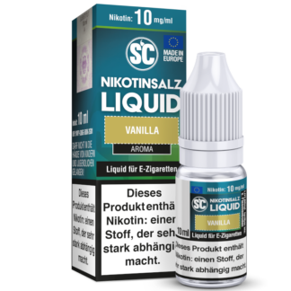 SC - Vanilla - Nikotinsalz Liquid 10 mg/ml