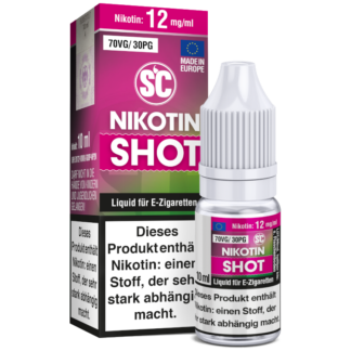 SC - 10 ml Nikotin Shot 70VG/30PG 12 mg/ml