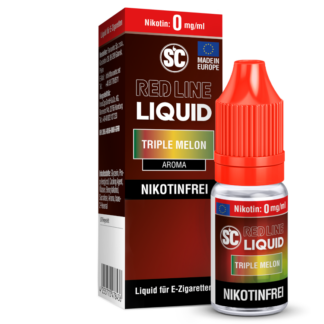 SC - Red Line - Triple Melon - Nikotinsalz Liquid 0 mg/ml 10er Packung