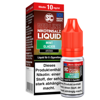 SC - Red Line - Mint Glacier - Nikotinsalz Liquid 10 mg/ml 10er Packung