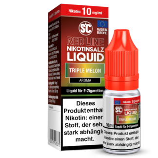 SC - Red Line - Triple Melon - Nikotinsalz Liquid 10 mg/ml 10er Packung