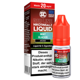 SC - Red Line - Mint Glacier - Nikotinsalz Liquid 20 mg/ml 10er Packung