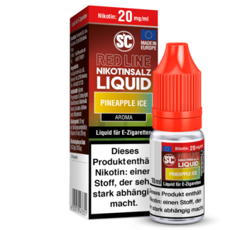 SC - Red Line - Pineapple Ice - Nikotinsalz Liquid 20 mg/ml 10er Packung
