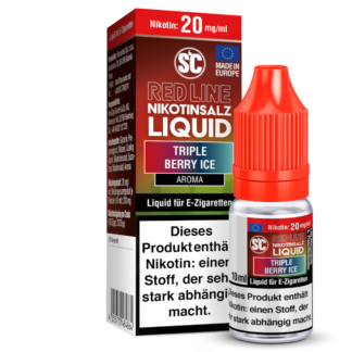 SC - Red Line - Triple Berry Ice - Nikotinsalz Liquid 20 mg/ml 10er Packung