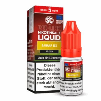 SC - Red Line - Banana Ice - Nikotinsalz Liquid 5 mg/ml
