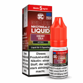 SC - Red Line - Cherry Cola - Nikotinsalz Liquid 5 mg/ml