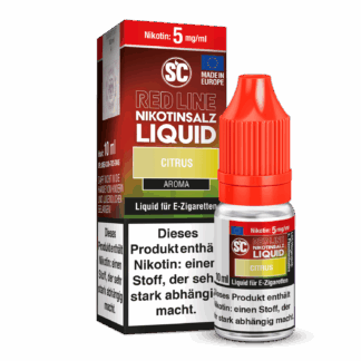 SC - Red Line - Citrus - Nikotinsalz Liquid 5 mg/ml
