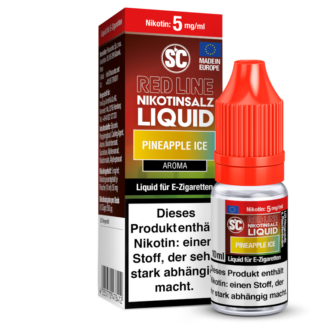 SC - Red Line - Pineapple Ice - Nikotinsalz Liquid 5 mg/ml 10er Packung