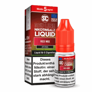 SC - Red Line - Red Mix - Nikotinsalz Liquid 5 mg/ml