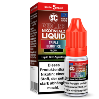 SC - Red Line - Triple Berry Ice - Nikotinsalz Liquid 5 mg/ml 10er Packung