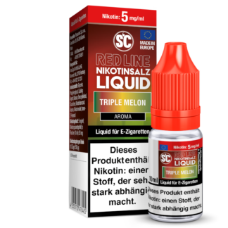 SC - Red Line - Triple Melon - Nikotinsalz Liquid 5 mg/ml 10er Packung