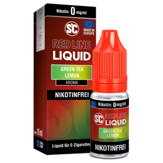 SC - Red Line Nikotin - Green Tea Lemon 0 mg/ml