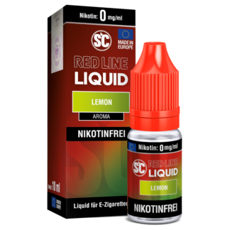 SC - Red Line Nikotin - Lemon 0 mg/ml 10er Packung