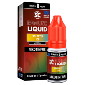 SC - Red Line Nikotin - Pineapple Ice 0 mg/ml 10er Packung
