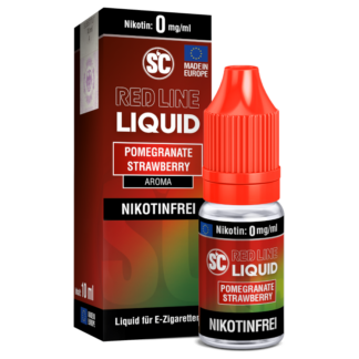 SC - Red Line Nikotin - Pomegranate Strawberry 0 mg/ml 10er Packung