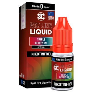 SC - Red Line Nikotin - Triple Berry Ice 0 mg/ml