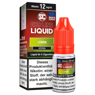 SC - Red Line Nikotin - Lemon 12 mg/ml 10er Packung