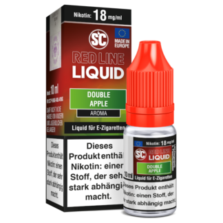SC - Red Line Nikotin - Double Apple 18 mg/ml 10er Packung