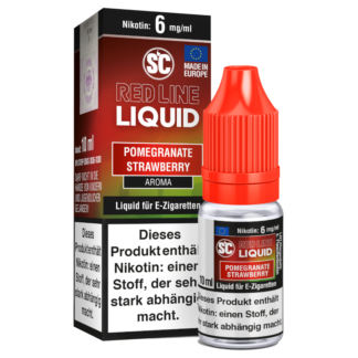 SC - Red Line Nikotin - Pomegranate Strawberry 6 mg/ml